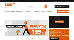 Desktop Screenshot of encsport.pl